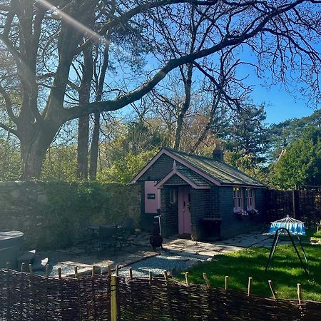 Tiny Romantic Retreat With Hot Tub On A Country Estate Near Cardigan Bay In Eryri Snowdonia Лланбедр Екстер'єр фото